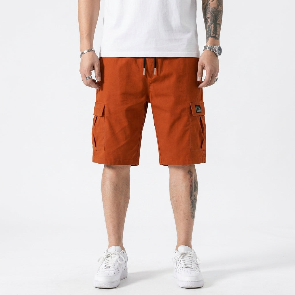 Marseille Short Cargo Orange
