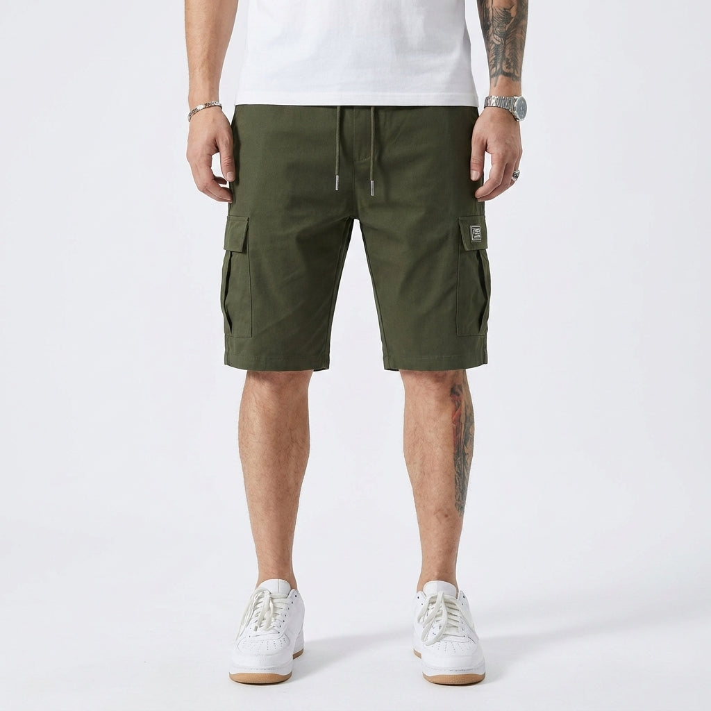 Marseille Short Cargo Vert Olive