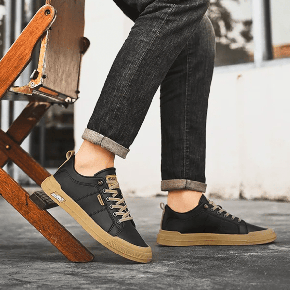 Harrington | Baskets Cuir Classiques