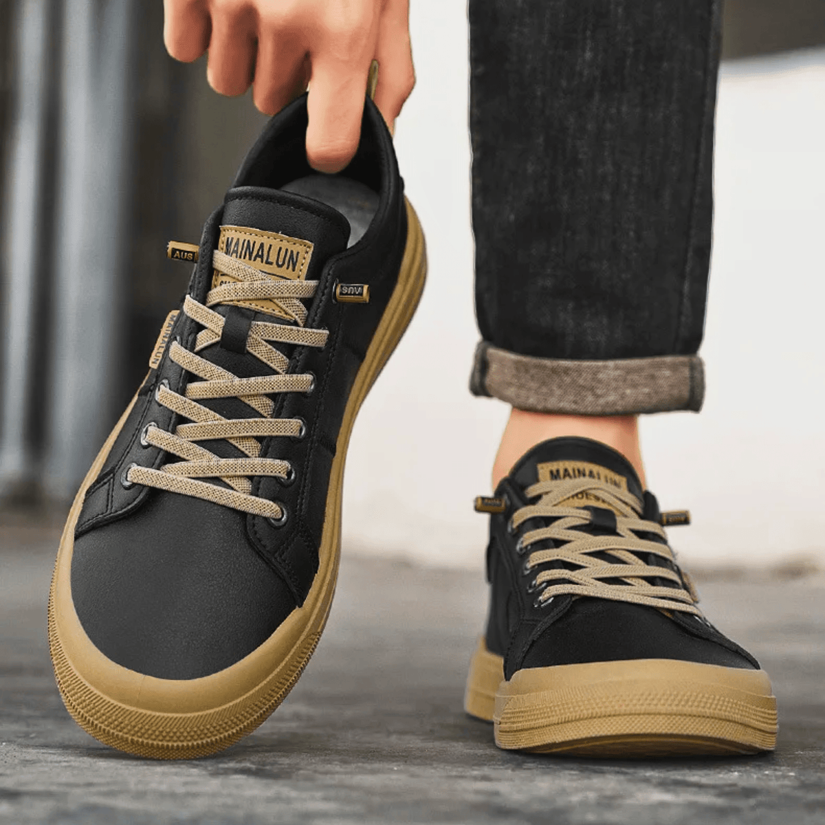 Harrington | Baskets Cuir Classiques