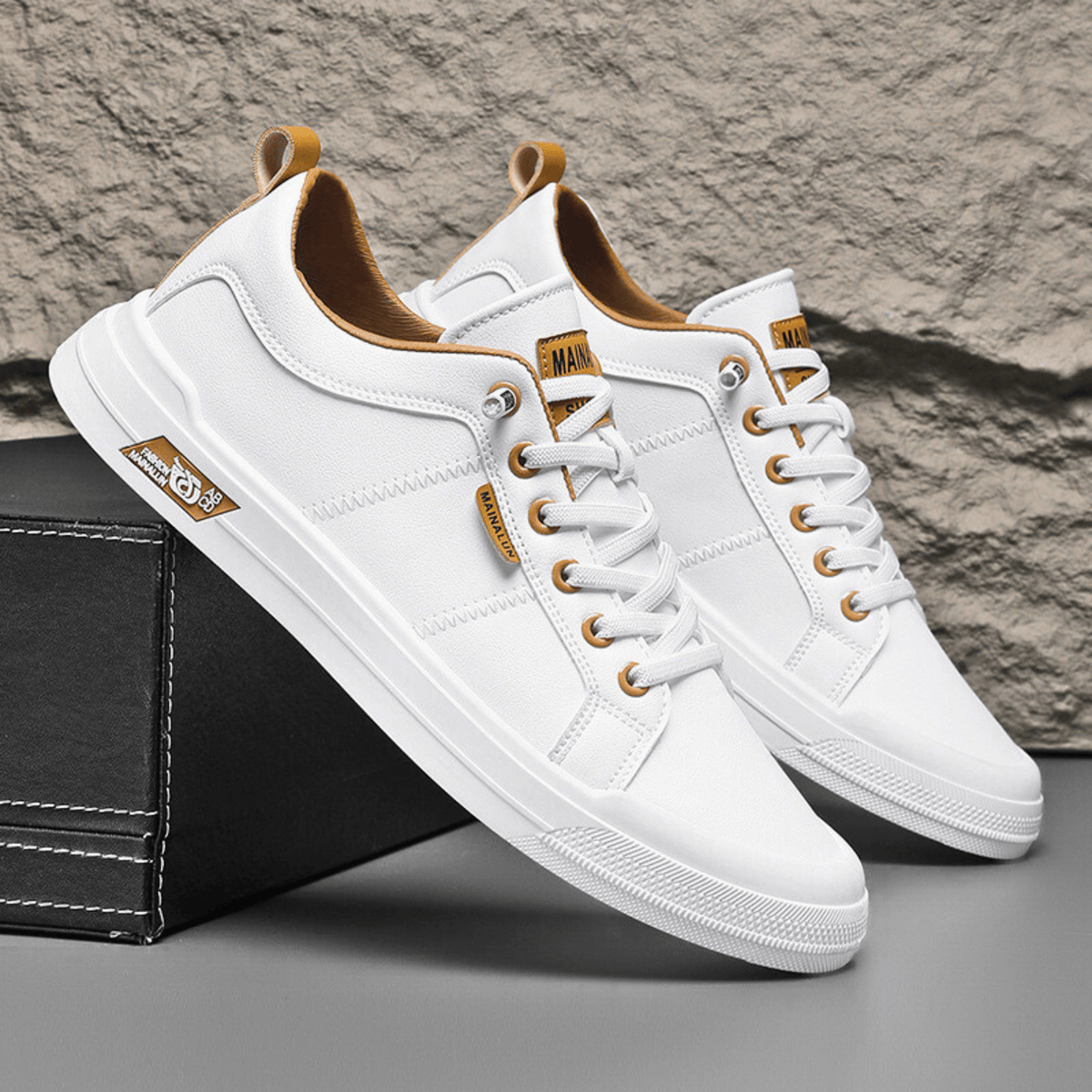 Harrington | Baskets Cuir Classiques